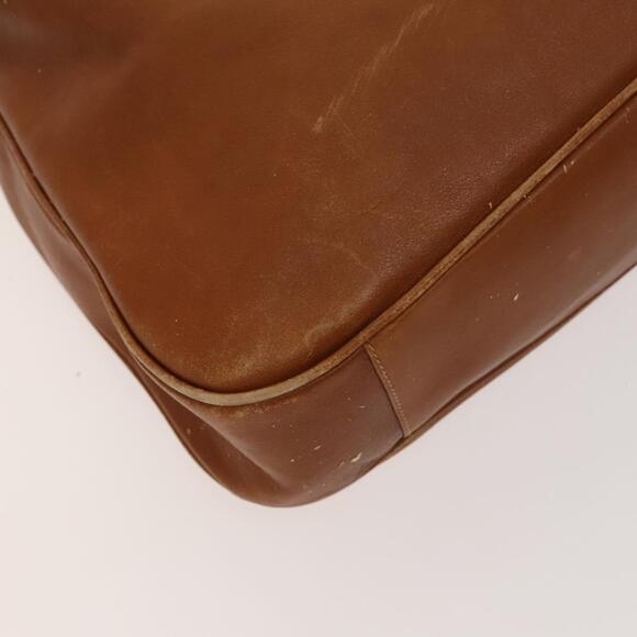 GUCCI Bamboo Shoulder Bag Leather Brown Gold 001 14 001 14 - Picture 11 of 16